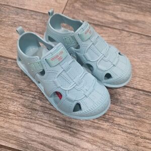 Stride Rite 360 Kids Aqua Sandals Sz 11 Beach Summer Water Shoes Youth